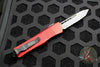 Microtech Troodon Tanto Edge OTF knife Red with Black Full Serrated Edge Blade 140-3 RD