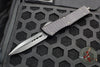 Microtech Combat Troodon OTF Knife- Delta -Shadow- Double Edge- Black Frag Handle-Black DLC Blade- HW Nickel Boron Internals 142-1CT-DSH