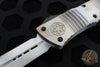 Microtech Combat Troodon OTF Knife- Sandtrooper- Double Edge- Battle White Handle- Battle White Blade 142-1 SAD