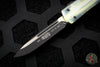 Microtech UTX-70 Single Edge OTF Jade Green G-10 Handle Top Black 148-1 GTJGS