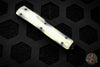 Microtech UTX-70 Single Edge OTF Jade Green G-10 Handle Top Black 148-1 GTJGS