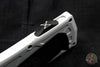 Microtech Stormtrooper Exocet Money Clip Double Edge Out The Front (OTF) Knife White With White Blade and Black HW 157-1 ST