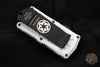 Microtech Stormtrooper Exocet Money Clip Double Edge Out The Front (OTF) Knife White With White Blade and Black HW 157-1 ST