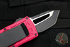 Microtech Exocet Red Wallet Money Clip Tanto Edge Out The Front (OTF) Black Blade 158-1 RD
