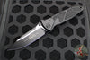 Microtech Socom Elite- Manual Folder- Single Edge- Black Handle- Two-tone Black Blade 160-1 T