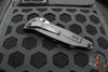 Microtech Socom Elite- Manual Folder- Single Edge- Black Handle- Two-tone Black Blade 160-1 T