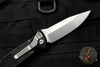 Microtech Socom Elite- (OTS) Auto- Single Edge- Black Handle- Stonewash Blade 160A-10