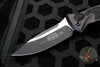 Microtech Socom Elite Auto (OTS)- Single Edge- Tactical- Black Handle- Black Blade 160A-1 T
