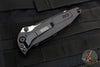 Microtech Socom Elite- Manual Folder- Tanto Edge- Black Handle- Two-tone Black Full Serrated Blade 161-3 T