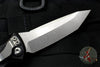 Microtech Socom Elite OTS Auto- Tanto Edge- Black Handle- Stonewash Blade 161A-10