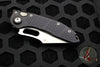 Microtech Stitch OTS Auto Knife- Black Handle- Stonewash Part Serrated Blade 169-11