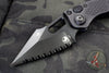 Microtech Stitch Knife Black DLC Full Serrated Blade 169-3 DLCTS