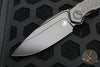Microtech Anax- Black DLC Single Edge- DLC Finished Titanium Handle with Carbon Fiber Inlay- Dual Lanyard 190C-1 DLCTCFTI