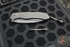 Microtech Anax- Black DLC Single Edge- DLC Finished Titanium Handle with Carbon Fiber Inlay- Dual Lanyard 190C-1 DLCTCFTI