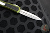 Microtech Makora- Double Edge- OD Green With Stonewash Plain Edge 206-10 ODS