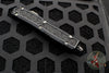 Microtech Makora- Shadow Edition- Double Edge- Black Handle- Black DLC HW 206-1 DLCTSH