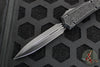 Microtech Makora- Double Edge- Tactical- Black Handle- Black Plain Edge 206-1 TS