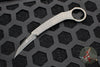 Microtech Feather Karambit Fixed Blade- DLC Black Standard 215-1 DLCS