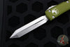Microtech Ultratech OD Green Spartan OTF Knife Stonewash Blade 223-10 OD
