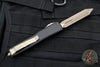 Microtech Ultratech OTF Knife- Spartan Edge- Black With Bronzed Apocalyptic Blade 223-13 AP