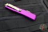 Microtech Ultratech OTF Knife- Spartan Edge- Violet Handle- Bronzed Blade 223-13 VI