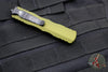 Microtech Dirac OTF Knife- Double Edge- OD Green Handle- Black Blade HW 225-1 OD