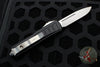 Microtech UTX-85 II OTF Knife- Single Edge- Black With Stonewash Blade 231II-10 S