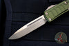 Microtech UTX-85 II OTF Knife- Single Edge- OD Green With Bronze Blade 231II-13 ODS