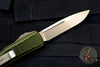 Microtech UTX-85 II OTF Knife- Single Edge- OD Green With Bronze Blade 231II-13 ODS