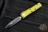 Microtech UTX-85 OD Green OTF Double Edge Knife Black Blade 232-1 OD