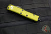 Microtech UTX-85 OD Green OTF Double Edge Knife Black Blade 232-1 OD