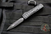 Microtech UTX-85 II Black Tactical Double Edge OTF Knife Black Blade 232II-1 TS