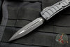Microtech UTX-85 II Black Tactical Double Edge OTF Knife Black Blade 232II-1 TS