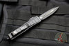 Microtech UTX-85 II Black Tactical Double Edge OTF Knife Black Blade 232II-1 TS