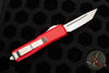 Microtech UTX-85 OTF Knife- Tanto Edge- Red With Stonewash Blade 233-10 RD