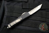 Microtech UTX-85 OTF Knife- Tanto Edge- Tan G-10 Top- Apocalyptic Full Serrated Blade 233-12 APGTTAS