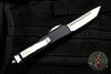 Microtech UTX-85 OTF Knife- Tanto Edge- Stonewash Full Serrated blade 233-12