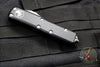 Microtech UTX-85 OTF Knife- Tanto Edge- Stonewash Full Serrated blade 233-12