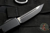 Microtech UTX-85 OTF Knife- Tanto Edge- Black Handle- Black Blade 233-1 T