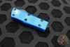 Microtech Mini Troodon OTF Knife- Double Edge- Blue With Black Blade 238-1 BL