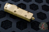 Microtech Mini Troodon OTF Knife- Double Edge- Cerakote Tan Handle And Blade 238-1 CTA