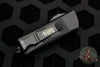 Microtech Mini Troodon Black Tactical Double Edge OTF With Black Blade and Hardware 238-1 T