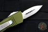 Microtech Mini Troodon OTF Knife- Double Edge- OD Green With Satin Blade 238-4 OD