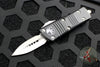 Microtech Mini Troodon Black Double Edge OTF With Satin Blade 238-4