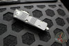 Microtech Mini Troodon Black Double Edge OTF With Satin Blade 238-4