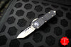 Microtech Mini Troodon OTF Knife- With Black Handle- Stonewash Blade 240-10 S