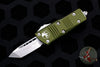 Microtech Mini Troodon OTF Knife- Tanto Edge- OD Green With Stonewash Blade 240-10 OD