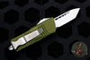 Microtech Mini Troodon OTF Knife- Tanto Edge- OD Green With Stonewash Blade 240-10 OD