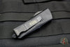 Microtech Mini Troodon OTF Knife- Tanto Edge- Tactical- Black Handle- Black Blade and Hardware 240-1 T