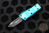 Microtech Mini Troodon OTF Knife- Tanto Edge- Turquoise With Black Blade and Hardware 240-1 TQ